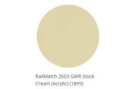 GWR Stock Cream 15ml Enamel 603